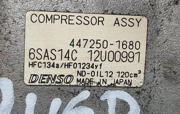 Compresor de aire acondicionado Mercedes W246 1.5 CDI A0008303602 image 2