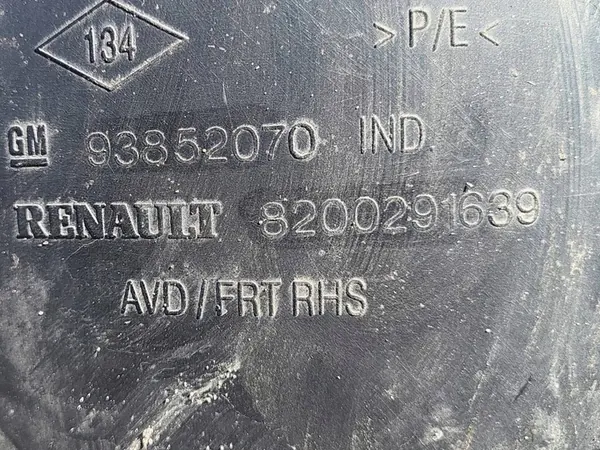 Oikea etulokasuoja Renault Trafic II (X83) 8200291639 image 4