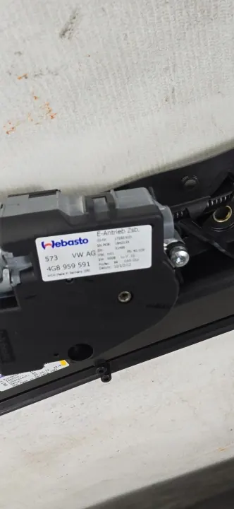 Motor de teto solar Audi A7 C7 OEM 4G8877041 4G8959591 image 10