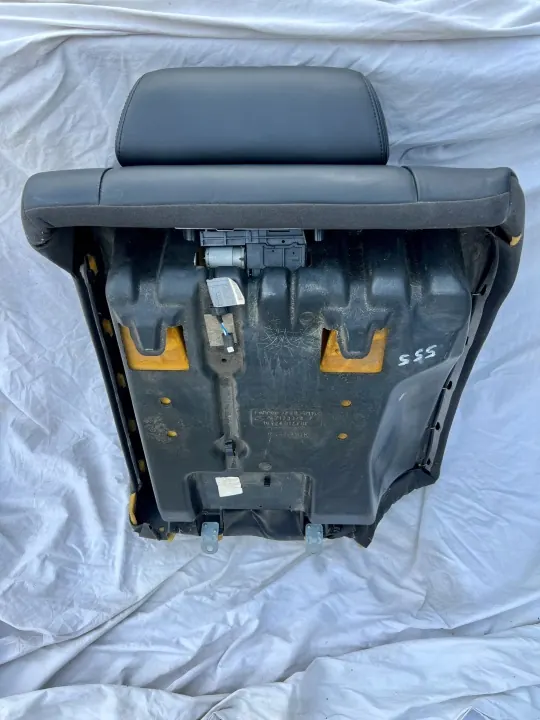 BMW E65 NAPPA baksätesryggstöd höger svart läder image 10