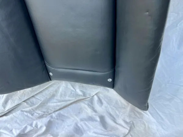BMW E65 NAPPA baksätesryggstöd höger svart läder image 5