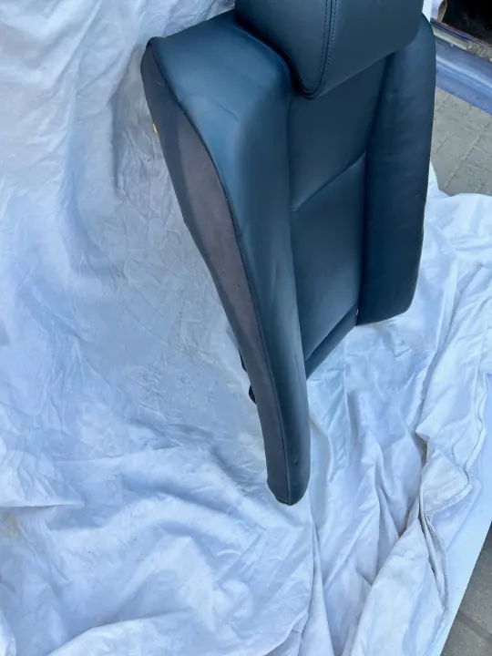 BMW E65 NAPPA baksätesryggstöd höger svart läder image 9