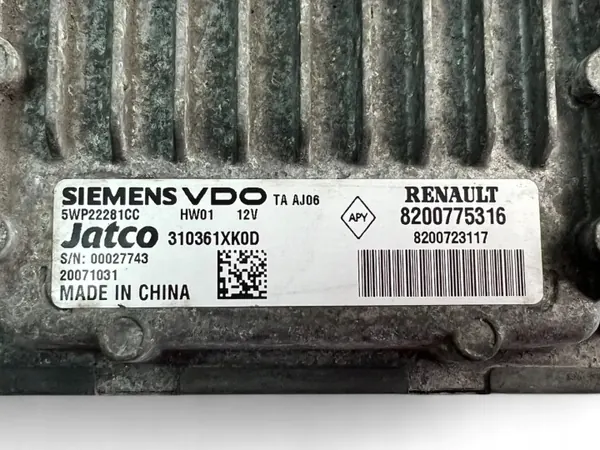 Växellådsdator OEM 30436263 Renault Laguna III image 4