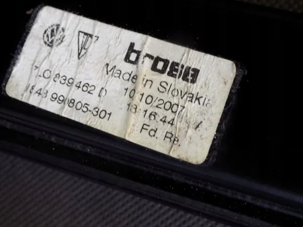 Mecanismo da Janela Traseira Direita TOUAREG 7L 7L0839462D image 4