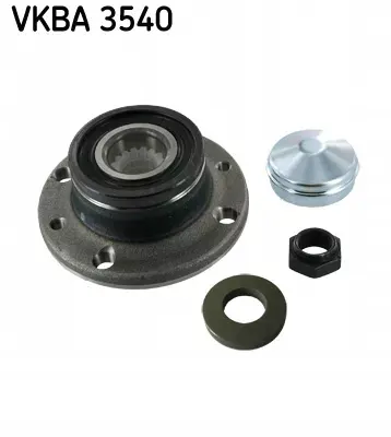 SKF VKBA 3540 takapyörän laakerisarja napalla image 3