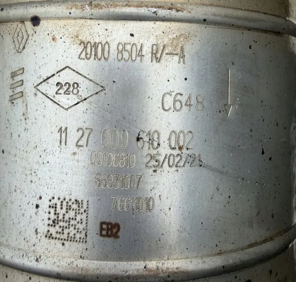 DPF & Catalyseur Renault Master IV OEM 1127009610002 image 4