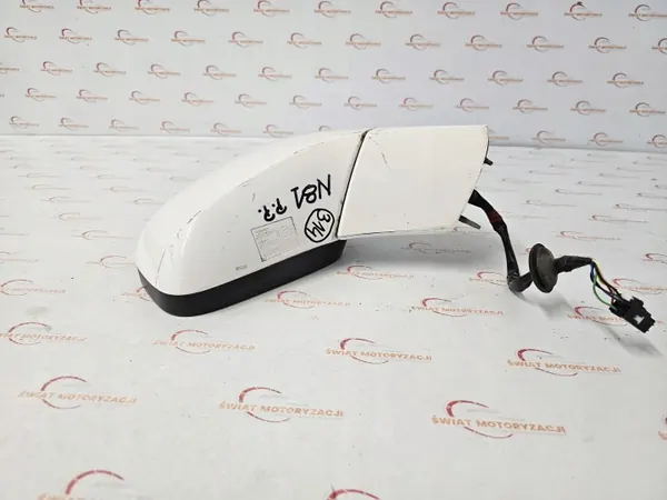 Espejo derecho MOKKA A 18r 7pin blanco inglés image 3