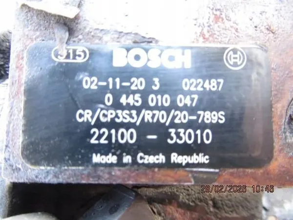 Bomba de inyección Toyota Yaris OEM 022487 Usada image 7