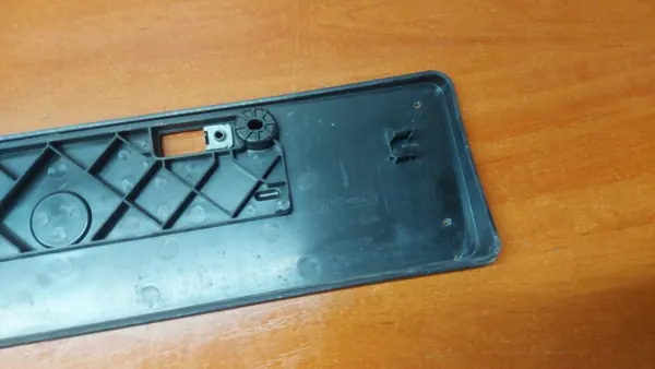 Support plaque immatriculation avant OEM 52114-16020 Toyota image 7