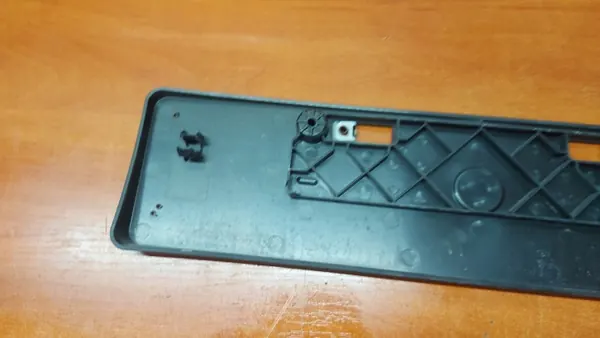 Support plaque immatriculation avant OEM 52114-16020 Toyota image 8