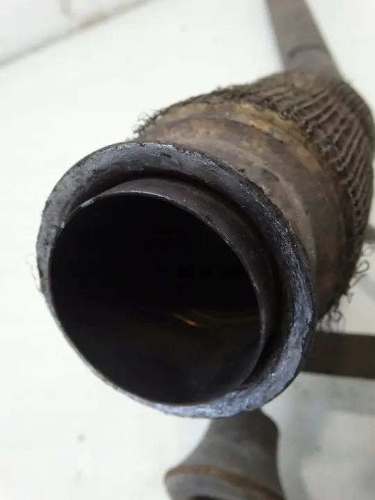 Tubulure de collecteur d'échappement OEM 3C0253463F VW T5 2.5 image 9