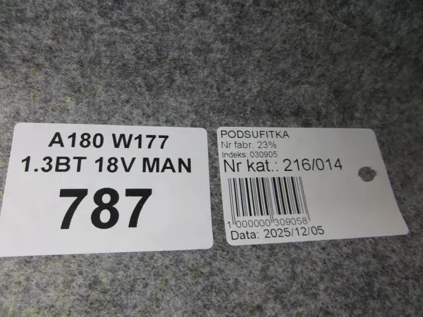 Techo Mercedes W177 AMG OEM 216/014 - Usado image 6