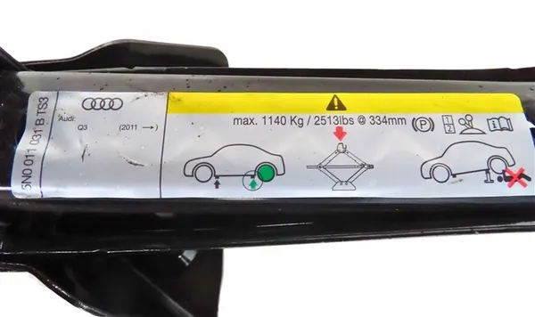 Crick Audi Q3 8U avec Poignée 2011-2018 5N0011031B image 2