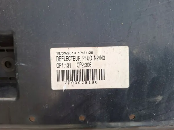 Opel Grandland X etupuskurisuojus OEM grandland x osłona zderzaka P. image 6