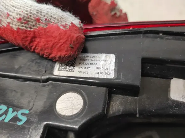 SKODA KODIAQ I 1 LIFT 21- LÁMPARA TRASERA IZQUIERDA 565945207B image 7