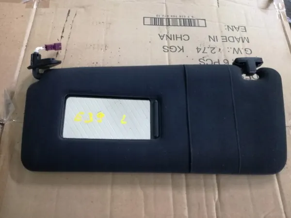 BMW E39 Vasen aurinkosuoja musta M-Paketti OEM image 2