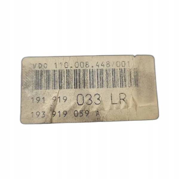 VW Golf II Speedometer 191919033LR image 5