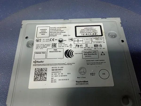 Leitor SD OEM 5Q0035840 para Skoda Octavia III image 5