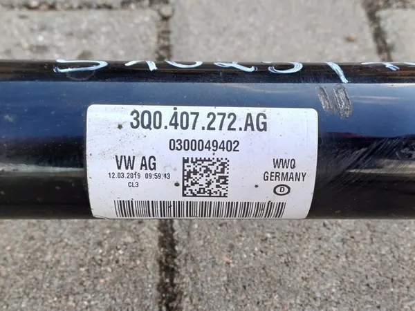 VW AUDI SEAT SKODA - Höger Framskärm 3Q0407272AG image 3