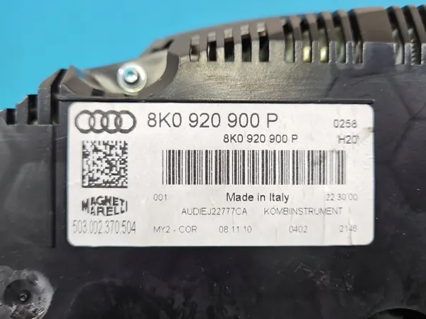 Snelheidsmeter Audi A4 B8 2.0 TDI 8K0920900P image 4