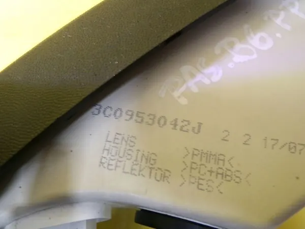 Indicador dianteiro direito Volkswagen PASSAT B6 2007 3C0953042J image 3