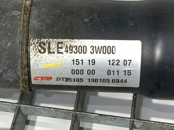 Bakre drivaxel KIA SPORTAGE III 2.0 260HK 49300-3W000 image 5