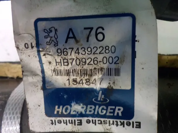 Bomba de teto Peugeot 207 OEM 9674392280 - Usado image 3