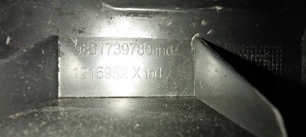 OEM 9801739780 Frontstoßstangenabdeckung Citroen C4 Cactus image 4