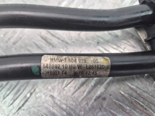 BMW F10 LCI F20 Oil Cooler Hose 7604979 image 6