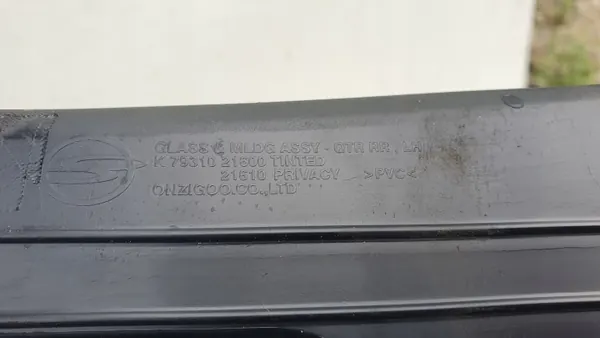 OEM 79310-21600 SsangYong Rodius II Vitre Arrière Gauche image 5