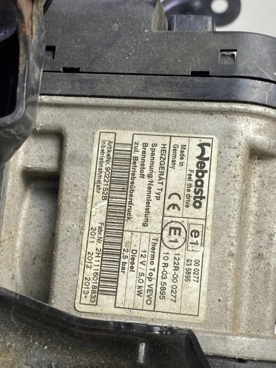 Webasto Lämmitysohjain OEM 1K0815065AR VW Touranille image 3