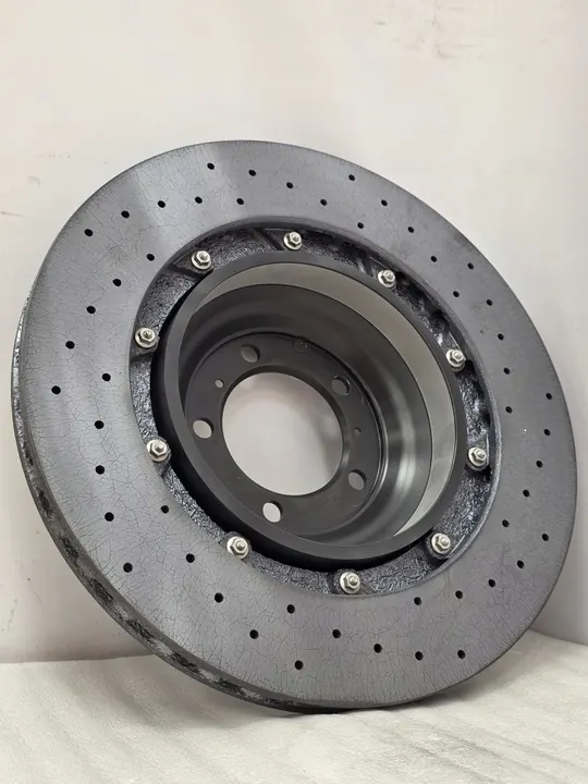 Keramische Remschijf Porsche Cayenne Panamera Taycan Links Achter OEM 9J1615601B image 2