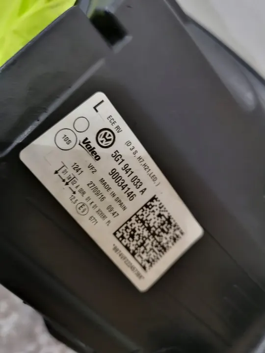 Farol Dianteiro Esquerdo VW GOLF 7 VII GTI Bi-Xenon LED image 4