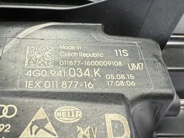 LINKE & RECHTE FULL LED LAMPE AUDI A6 C7 USA 11-15 4G image 5