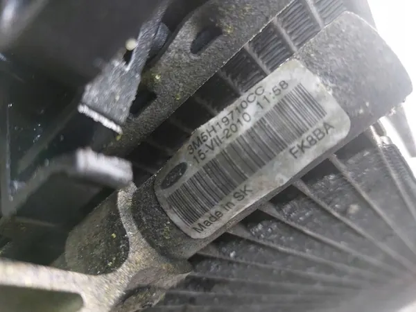 Conjunto de Radiador + Ventilador Ford Focus MK2 II Lift 1.6 16V OEM image 5