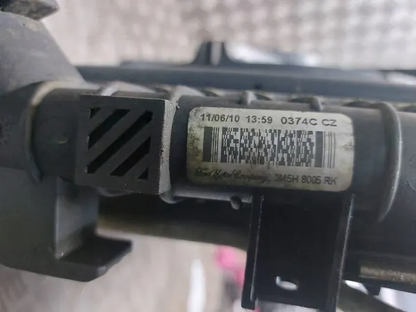 Conjunto de Radiador + Ventilador Ford Focus MK2 II Lift 1.6 16V OEM image 6