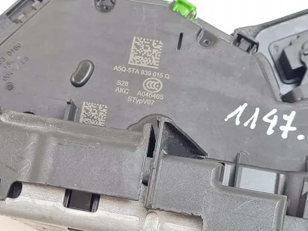 2022 Seat Leon IV Rear Door Lock 5TA839015Q image 9