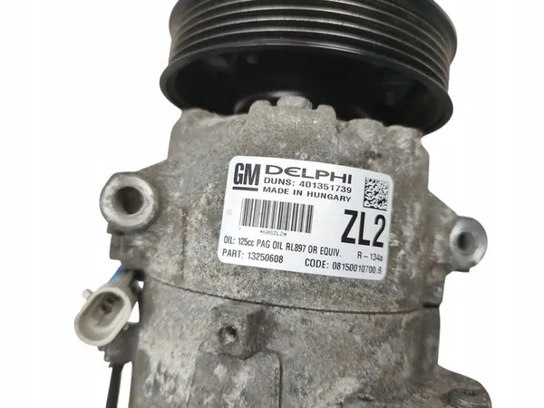 AC-kompressori Opel Astra J Meriva B 1.4 T image 4