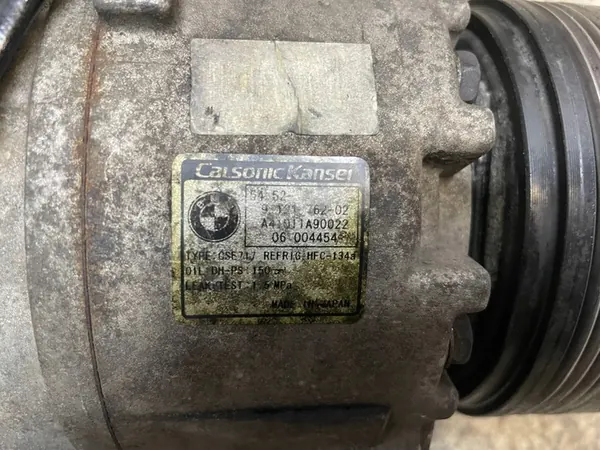Compresor de aire acondicionado BMW X5 E70 3.0 D OEM image 6
