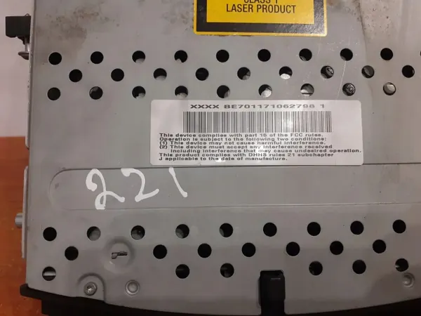 Mercedes-Benz CD-wisselaar OEM A2218700591 voor S-Klasse W221 image 9