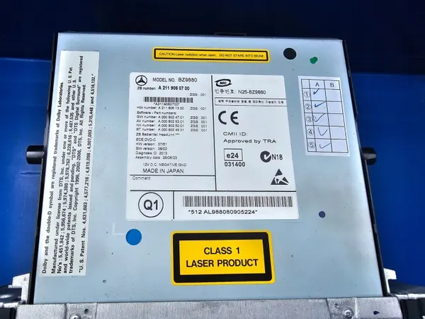 OEM 2119060700 Comand NTG 2.5 Radio-Navigointi image 5