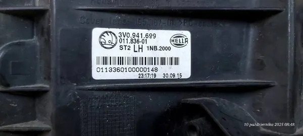 Farol Halógeno Esquerdo Superb III image 3