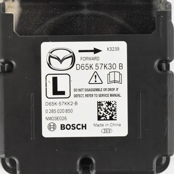 Sensor Airbag Mazda 2 OEM D09J57K30A - Usado image 3