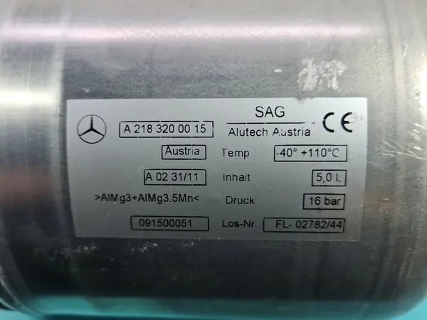 Réservoir d'air OEM IMPRK1472580 pour Mercedes CLS II image 5