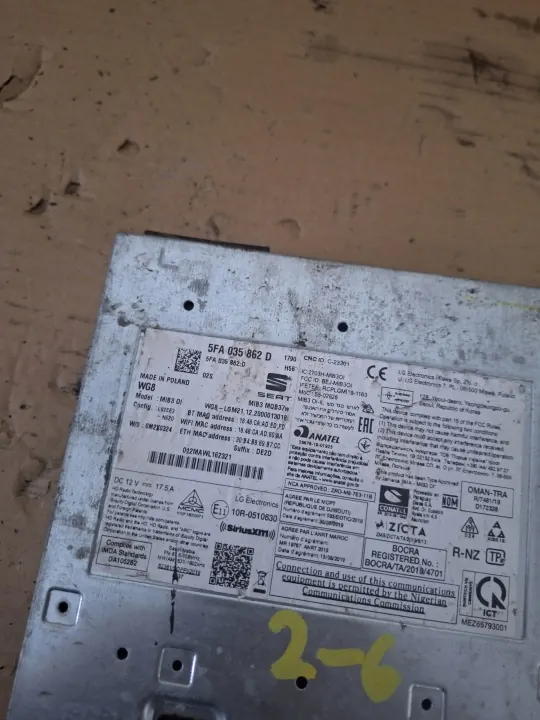SEAT MMI Navigaationlukija OEM 5FA035862D image 3