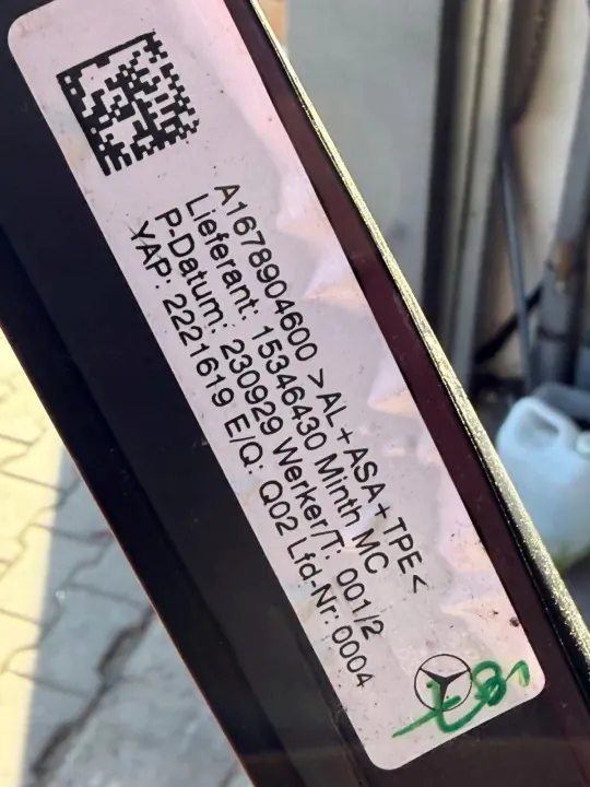 Dakraail OEM A1678904600 voor Mercedes GLE V167 image 3