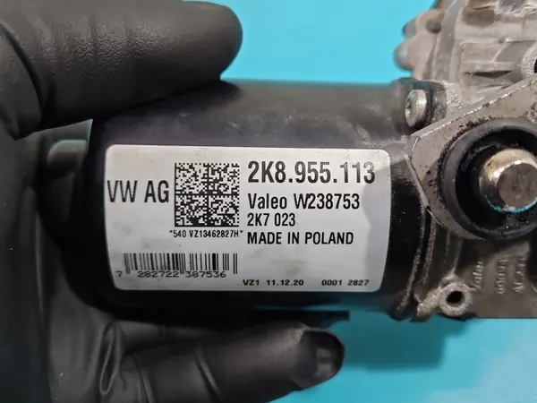 Torkmotor fram VW Caddy IV 2K8955113 image 3