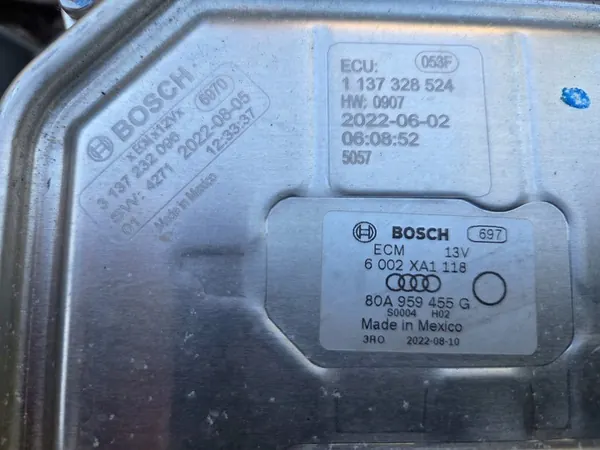 Kylarrubrik AUDI Q5 SQ5 80A 2022 OEM image 4