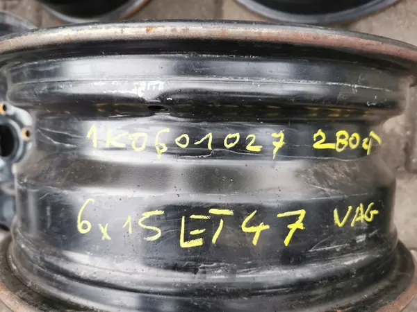 Teräsvanteet Volkswagen 15" 5x112 ET 47 image 6