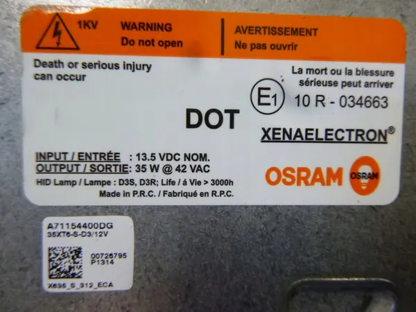 Convertidor Xenón Osram 10R-034663 image 2